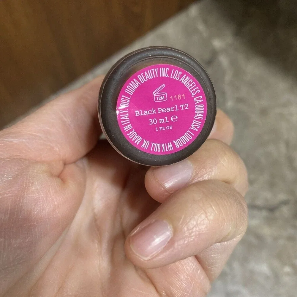 Uoma by Sharon C Flawless IRL Skin‎ Perfecting Foundation, Black Pearl T2